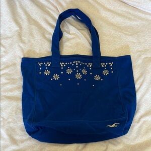 Hollister blue tote